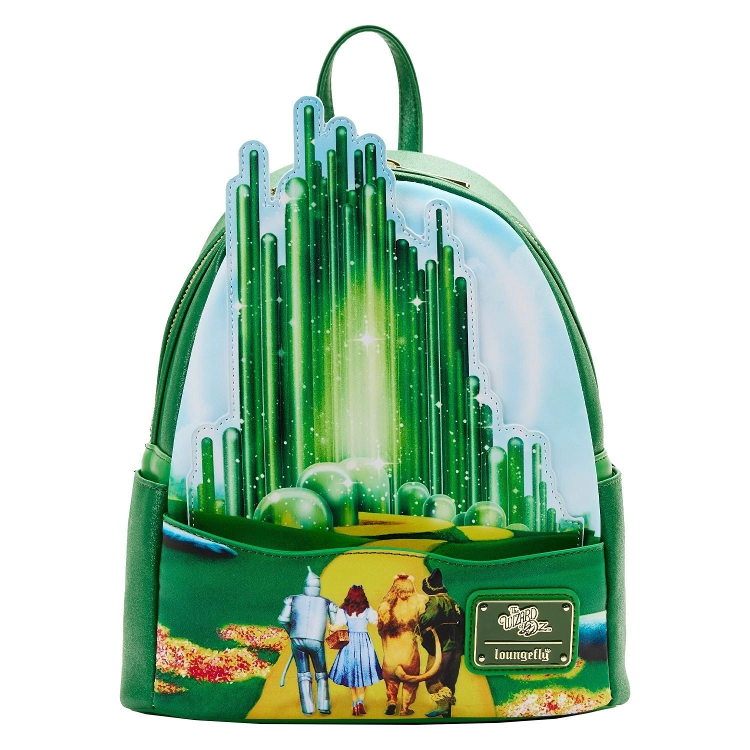 LOUNGEFLY Wizard Of Oz Emerald City Mini Backpack 3 LOUNGEFLY Wizard Of Oz Emerald City Mini Backpack