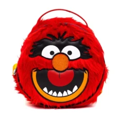 The Muppets Animal Face Faux Fur Round Crossbody Bag