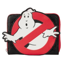 LOUNGEFLY Ghostbusters Logo Zip-Around Wallet