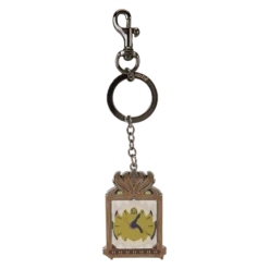 LOUNGEFLY Haunted Mansion Grandfather Clock Lenticular Keychain