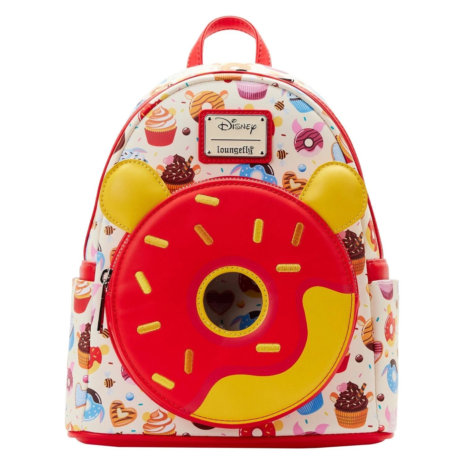 LOUNGEFLY Winnie The Pooh Sweets Poohnut Pocket Mini Backpack 3 LOUNGEFLY Winnie The Pooh Sweets Poohnut Pocket Mini Backpack