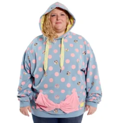 LOUNGEFLY Minnie Mouse Pastel Polka Dot Unisex Hoodie -Animation Bag Store ZgkgbbGvqmAYVLIyTxUZ7sbVYhGfx5dFbBGDG3Pr