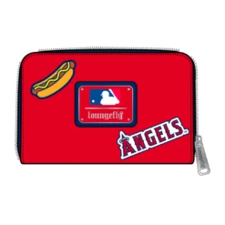 LOUNGEFLY MLB Los Angeles Angels Patches Zip Around Wallet -Animation Bag Store ZoMrSkfY163yLvYVtjXozHWJxBypPFwmRqsnJqyh