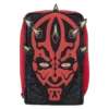 LOUNGEFLY The Phantom Menace 25th Anniversary Darth Maul Glow Accordion Zip Around Wallet -Animation Bag Store abed943bcca7f66576a2e2cc611c33c2