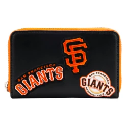 LOUNGEFLY MLB San Francisco Giants Patches Zip Around Wallet