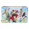 LOUNGEFLY One Piece 25th Anniversary Straw Hat Pirates Zip Around Wallet -Animation Bag Store aed8d8ab42a4ab78990b7e21e522396e