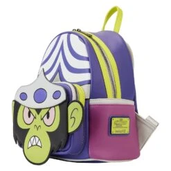 LOUNGEFLY Powerpuff Girls Mojo Jojo Glow Cosplay Mini Backpack -Animation Bag Store agwugfWvZbQjWPbvGAOGZp0p5fy0oJu0cB26tHF6