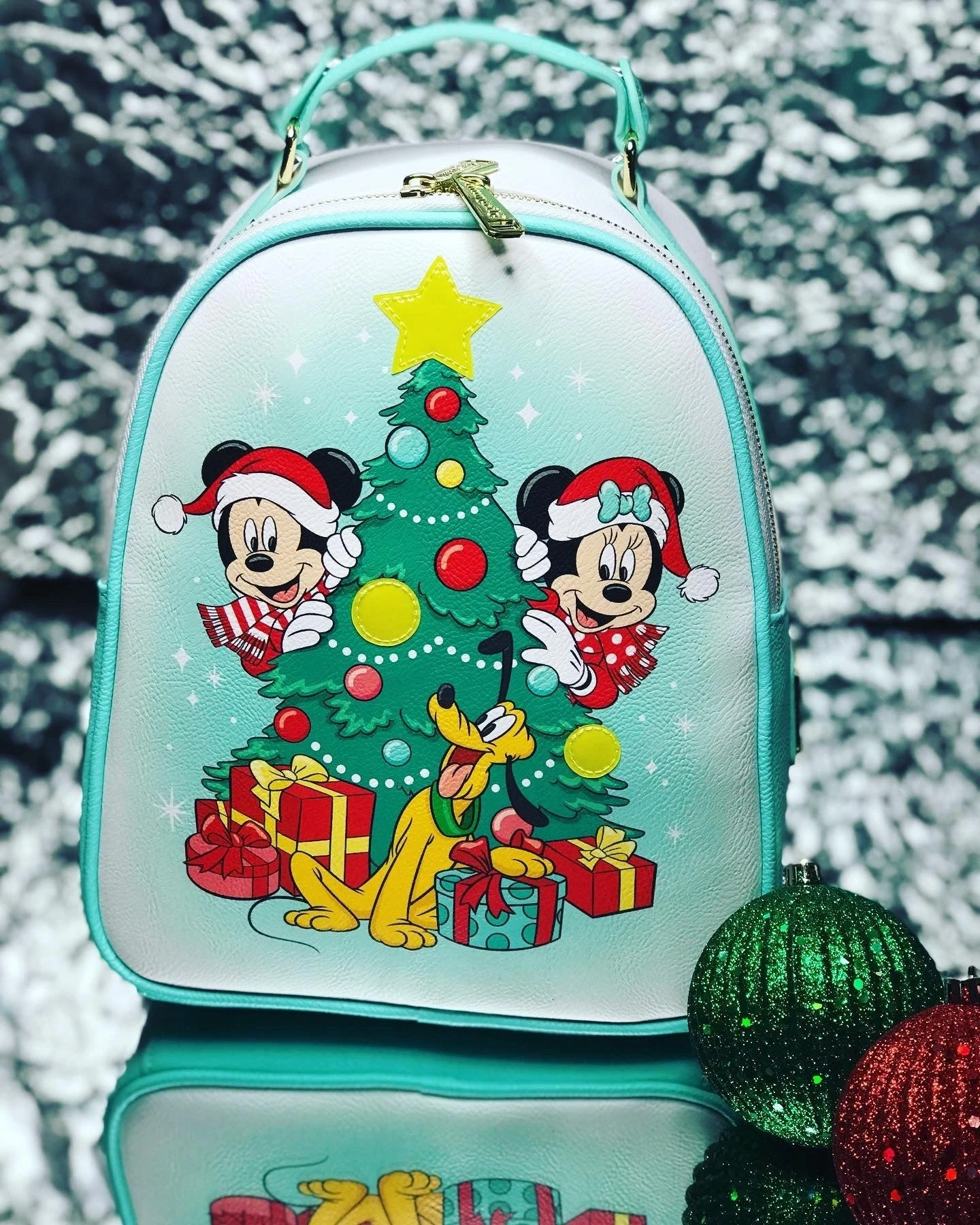 LOUNGEFLY Disney Sensational Six Home For The Holidays Light-Up Mini Backpack 9 LOUNGEFLY Disney Sensational Six Home For The Holidays Light-Up Mini Backpack - Image 7