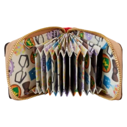 LOUNGEFLY Up 15th Anniversary Adventure Book Accordion Zip Around Wallet -Animation Bag Store b0839b1e7e1142a94dba5a23a9dc811e