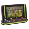 LOUNGEFLY Teenage Mutant Ninja Turtles 40th Anniversary Vintage Arcade Lenticular Glow Zip Around Wallet -Animation Bag Store b1c111d23d064efa0832aeb81d632932