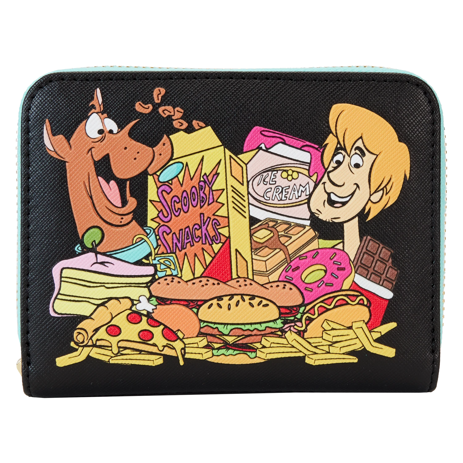 LOUNGEFLY Scooby-Doo Snacks Zip Around Wallet 3 LOUNGEFLY Scooby-Doo Snacks Zip Around Wallet