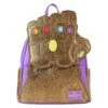 LOUNGEFLY Marvel Metallic Thanos Gauntlet Mini Backpack -Animation Bag Store bF81Wi9ipPFuTiYBan70v3PrTGl38fNb102KdNDJ