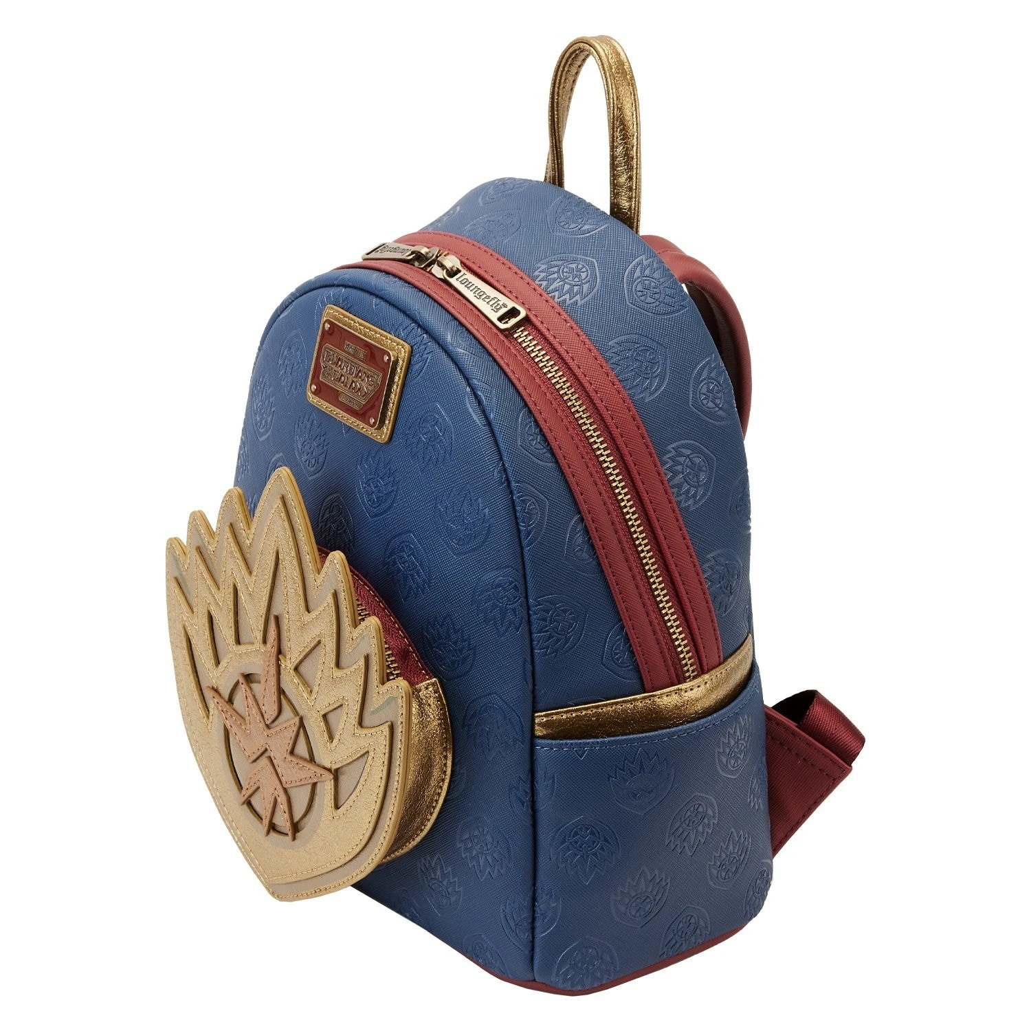 LOUNGEFLY Guardians Of The Galaxy Vol. 3 Ravager Badge Mini Backpack 5 LOUNGEFLY Guardians Of The Galaxy Vol. 3 Ravager Badge Mini Backpack - Image 3