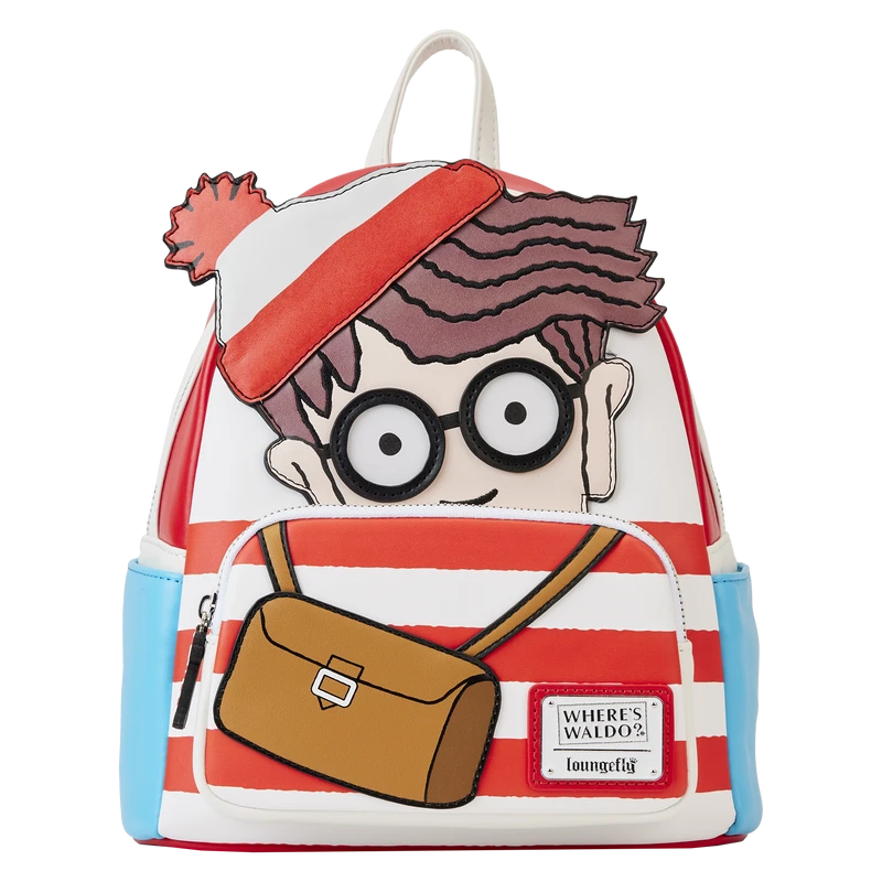 LOUNGEFLY Where’s Waldo Cosplay Mini Backpack 3 LOUNGEFLY Where’s Waldo Cosplay Mini Backpack