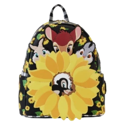 LOUNGEFLY Bambi Sunflower Friends Mini Backpack