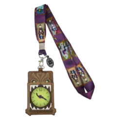 LOUNGEFLY Haunted Mansion Stretching Room Portraits Lanyard With Card Holder