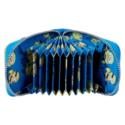 LOUNGEFLY Despicable Me Minions Cosplay Accordion Zip Around Wallet -Animation Bag Store c10ef0a5c2302e2b4d401f3c6e643bed
