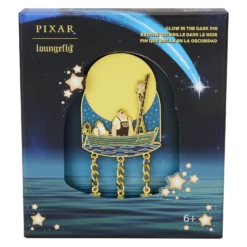 LOUNGEFLY La Luna Moon 3" Collector Box Glow Pin
