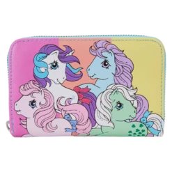LOUNGEFLY My Little Pony Color Block Zip Around Wallet