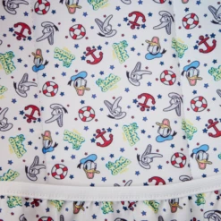 LOUNGEFLY Donald Duck 90th Anniversary All-Over Print Nylon Full-Size Backpack -Animation Bag Store c4eb364b3a5360733969045a6f73d42d