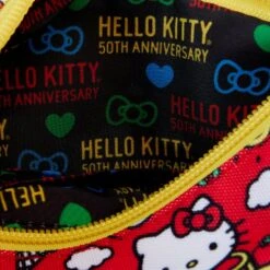 LOUNGEFLY Hello Kitty 50th Anniversary All-Over Print Nylon Zipper Pouch Wristlet -Animation Bag Store cThmMU8p31annF7Mm8huULNNzALPWI2BJhzCzIIh