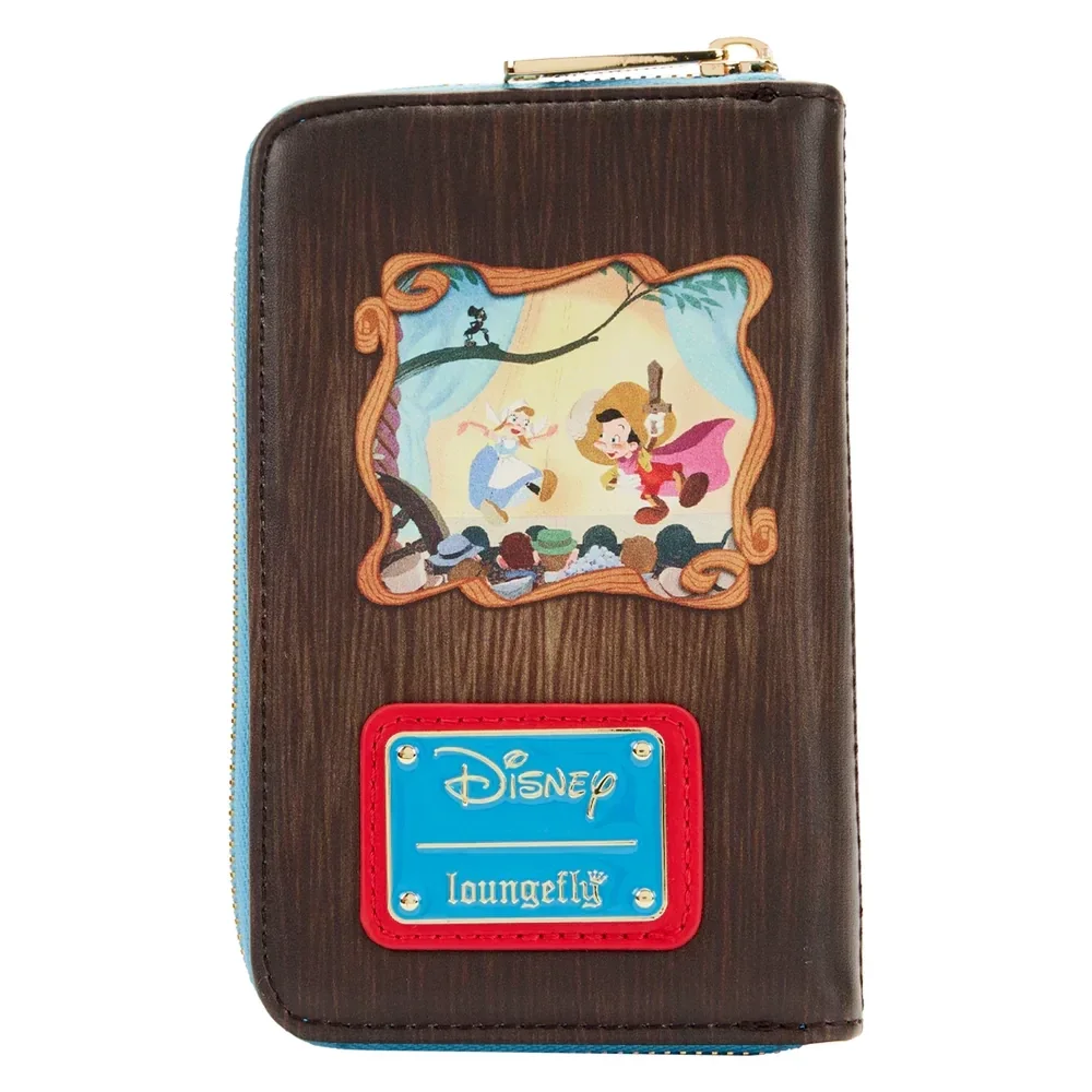 LOUNGEFLY Pinocchio Book Zip Around Wallet 4 LOUNGEFLY Pinocchio Book Zip Around Wallet - Image 2