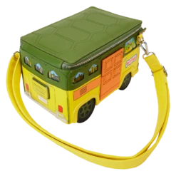 LOUNGEFLY Teenage Mutant Ninja Turtles 40th Anniversary Party Wagon Figural Crossbody Bag 14 LOUNGEFLY Teenage Mutant Ninja Turtles 40th Anniversary Party Wagon Figural Crossbody Bag -Animation Bag Store cbd8a0fc2217798781998189c2088486