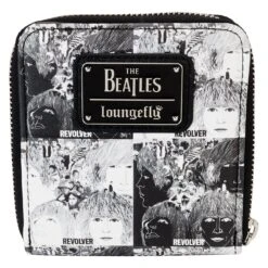 LOUNGEFLY The Beatles Revolver Album Cover Zip Around Wallet -Animation Bag Store ced101ee5ed0db0c5cf1bcc99e3debed