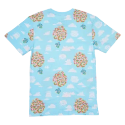 LOUNGEFLY Up 15th Anniversary Balloon House All-Over Print Unisex Tee -Animation Bag Store d4b7ee713266431a7c57dc9274407d57