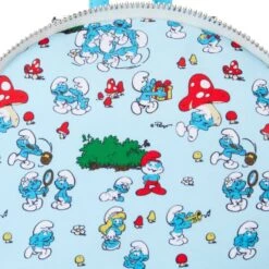 LOUNGEFLY The Smurfs Smurfette Cosplay Mini Backpack -Animation Bag Store d72d3bdf5c3485d6cb7b49965f5109b3