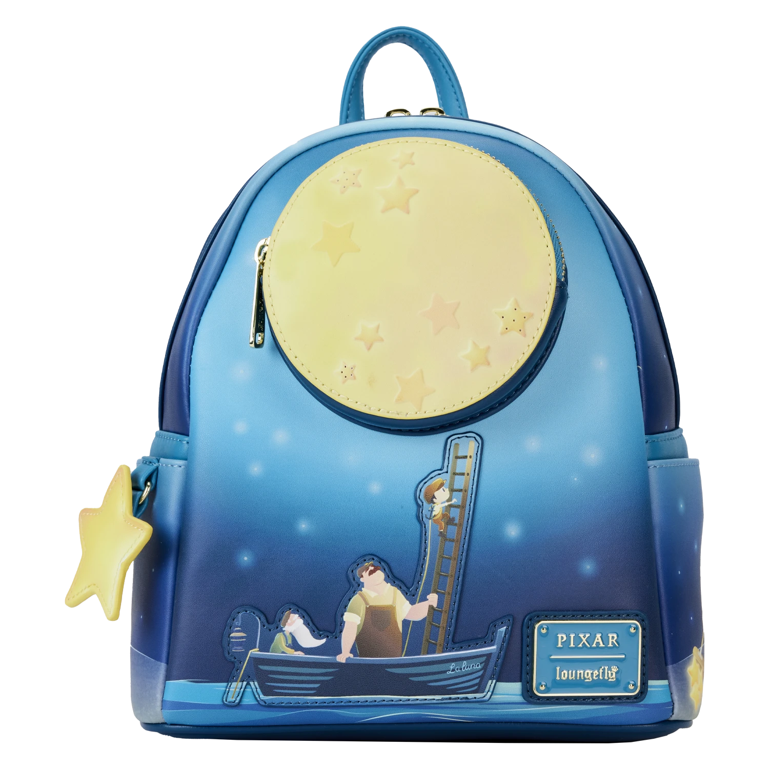 LOUNGEFLY La Luna Moon Light Up Mini Backpack 3 LOUNGEFLY La Luna Moon Light Up Mini Backpack