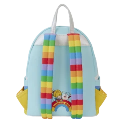 LOUNGEFLY Rainbow Brite Color Castle Mini Backpack -Animation Bag Store da830690cc681a82e4f6258d119dcbc9