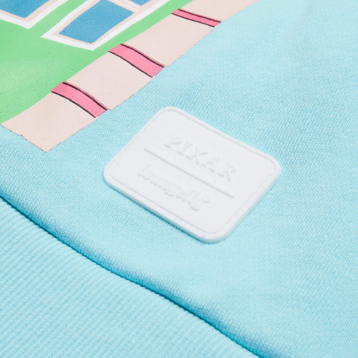 LOUNGEFLY Up 15th Anniversary Color Block Unisex Hoodie 7 LOUNGEFLY Up 15th Anniversary Color Block Unisex Hoodie - Image 5