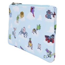 LOUNGEFLY Toy Story Movie Collab All-Over Print Nylon Zipper Pouch Wristlet -Animation Bag Store dd993569ce482a4da5875803f14debe3