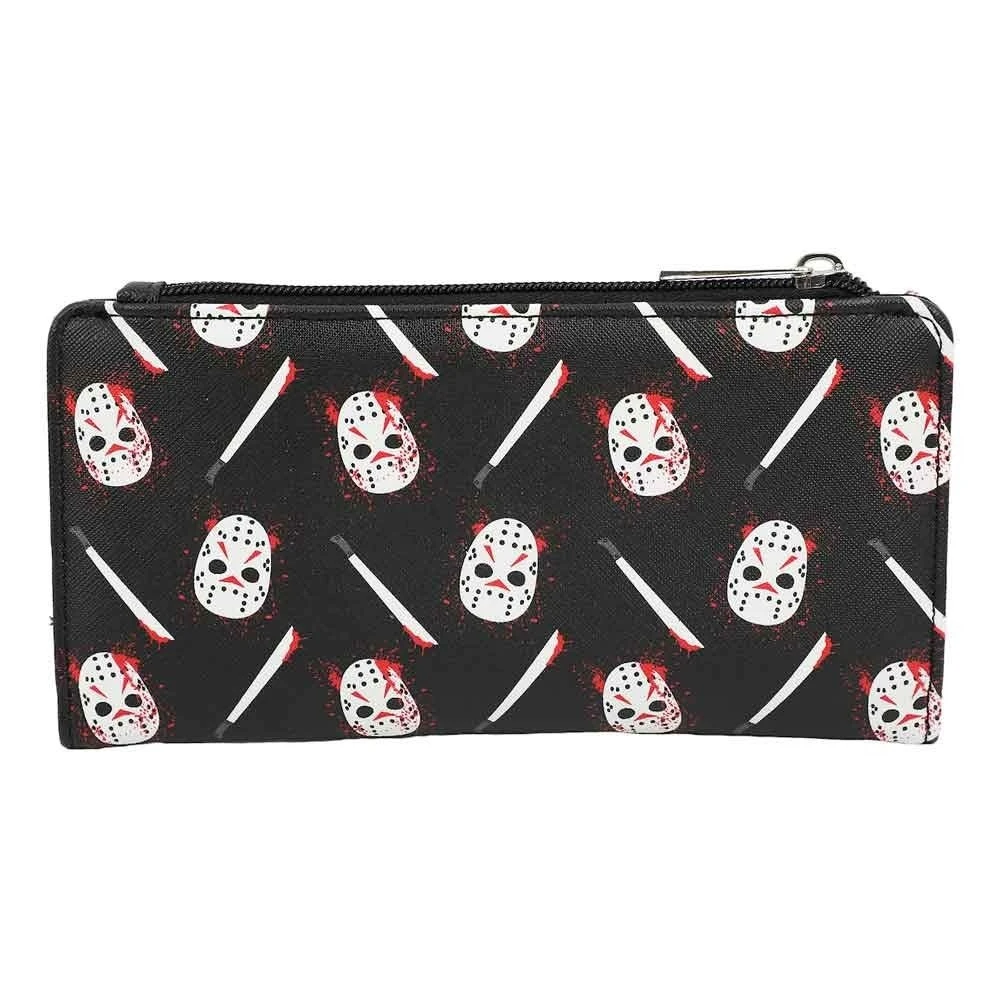 Bioworld Friday The 13th Jason Mask Bi-fold Wallet 4 Bioworld Friday The 13th Jason Mask Bi-fold Wallet - Image 2