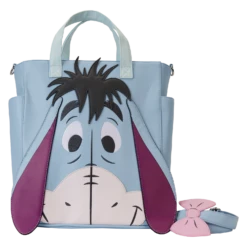 LOUNGEFLY Winnie The Pooh Eeyore Convertible Backpack & Tote Bag