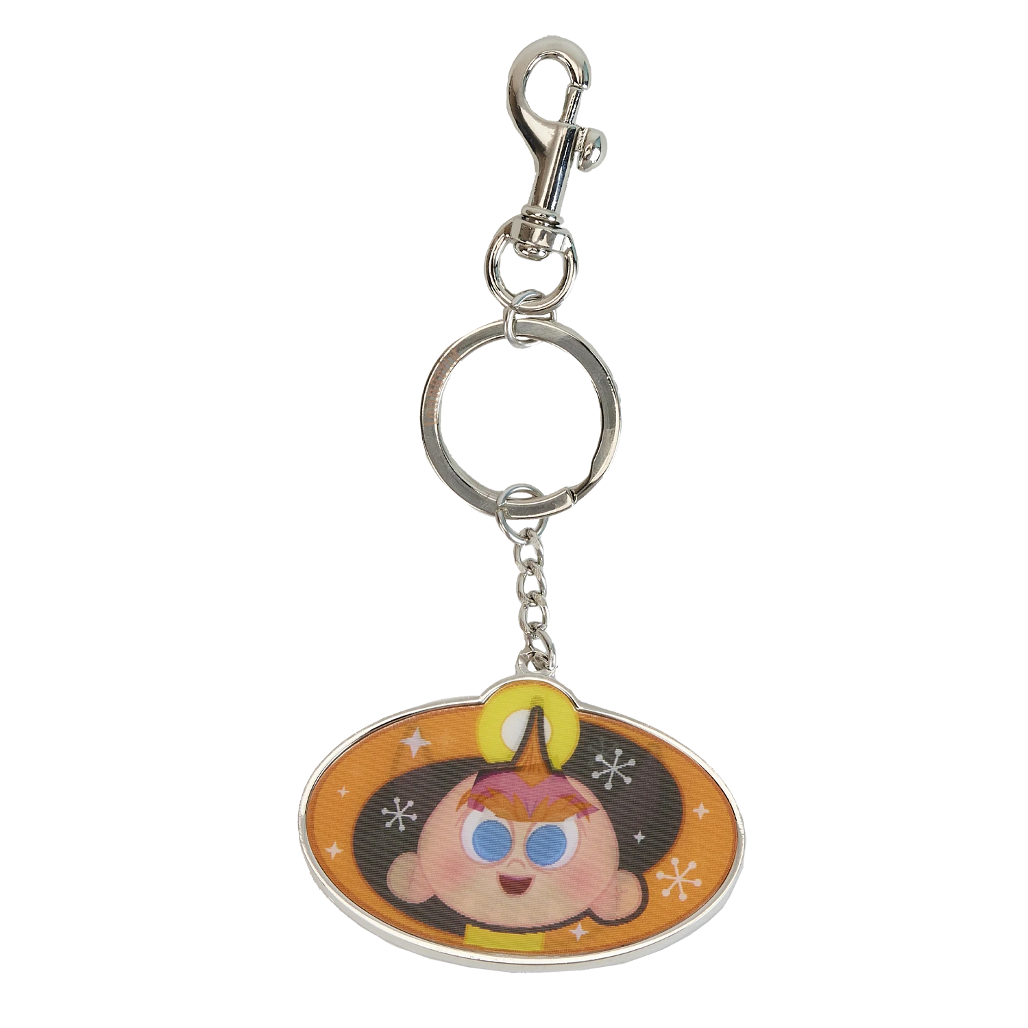 LOUNGEFLY The Incredibles Jack-Jack Lenticular Enamel Keychain 2 LOUNGEFLY The Incredibles Jack-Jack Lenticular Enamel Keychain