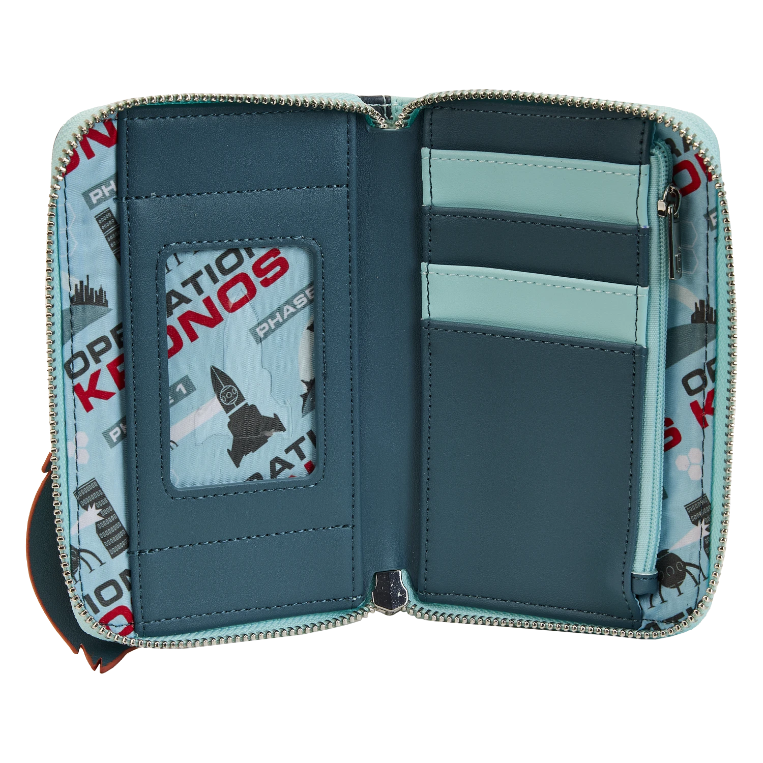 LOUNGEFLY The Incredibles Syndrome Glow Zip Around Wallet 8 LOUNGEFLY The Incredibles Syndrome Glow Zip Around Wallet - Image 6