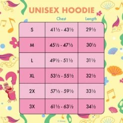 LOUNGEFLY The Little Mermaid 35th Anniversary Ariel & Flounder Glow Unisex Hoodie -Animation Bag Store f89a3c913a8884af41e59cc369bab7f8