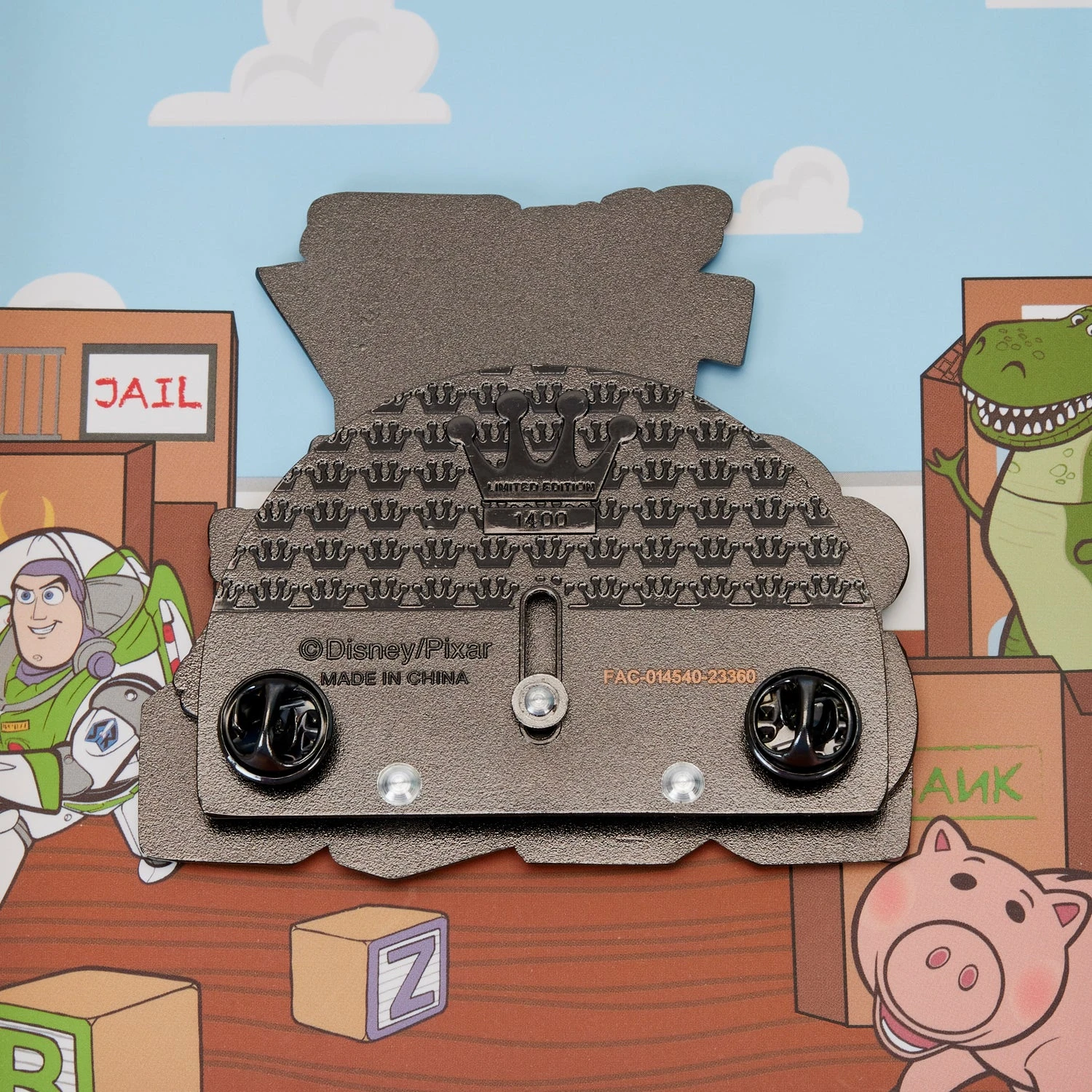 LOUNGEFLY Toy Story Movie Collab Baddies 3" Collector Box Sliding Pin 7 LOUNGEFLY Toy Story Movie Collab Baddies 3" Collector Box Sliding Pin - Image 5