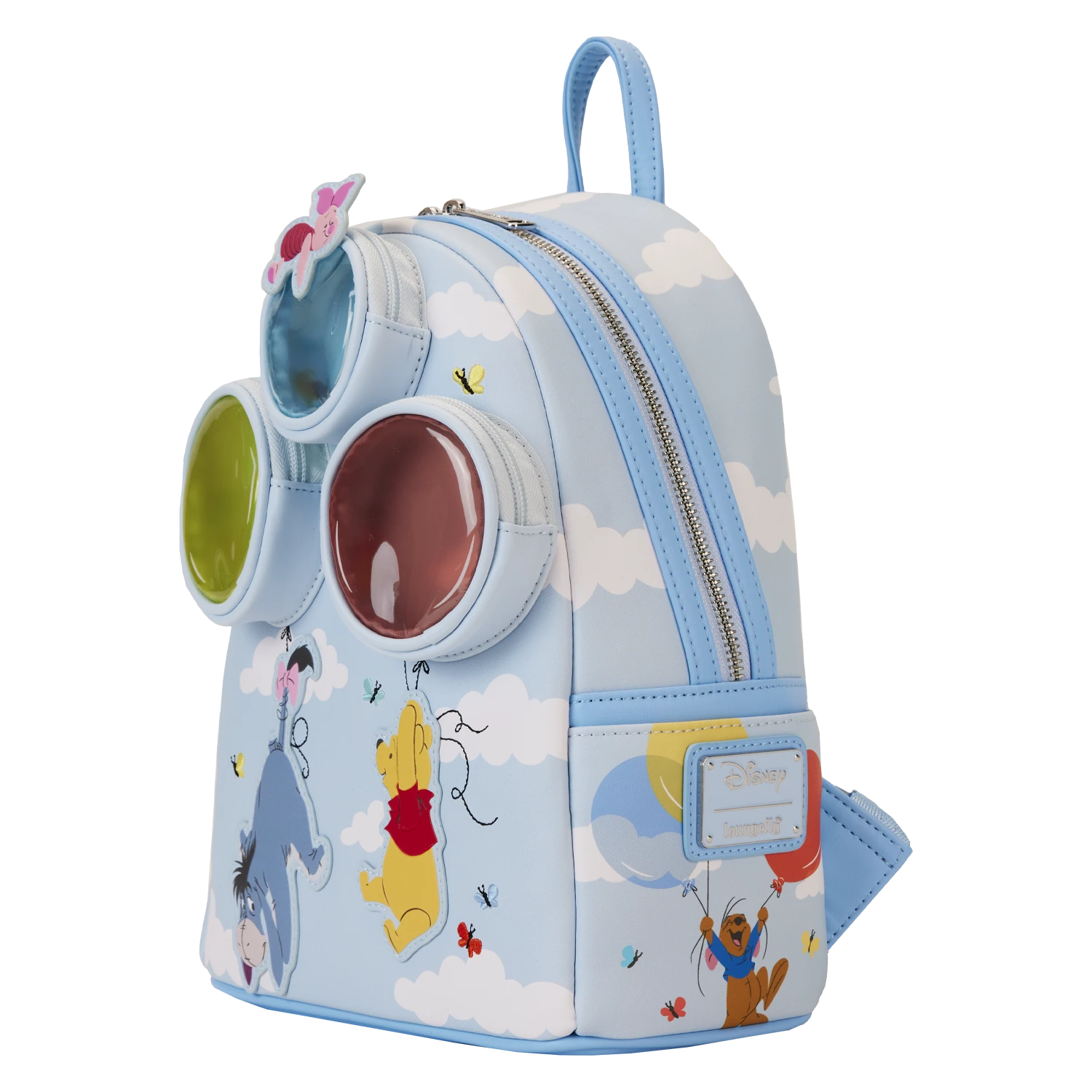 LOUNGEFLY Winnie The Pooh & Friends Floating Balloons Mini Backpack 4 LOUNGEFLY Winnie The Pooh & Friends Floating Balloons Mini Backpack - Image 2