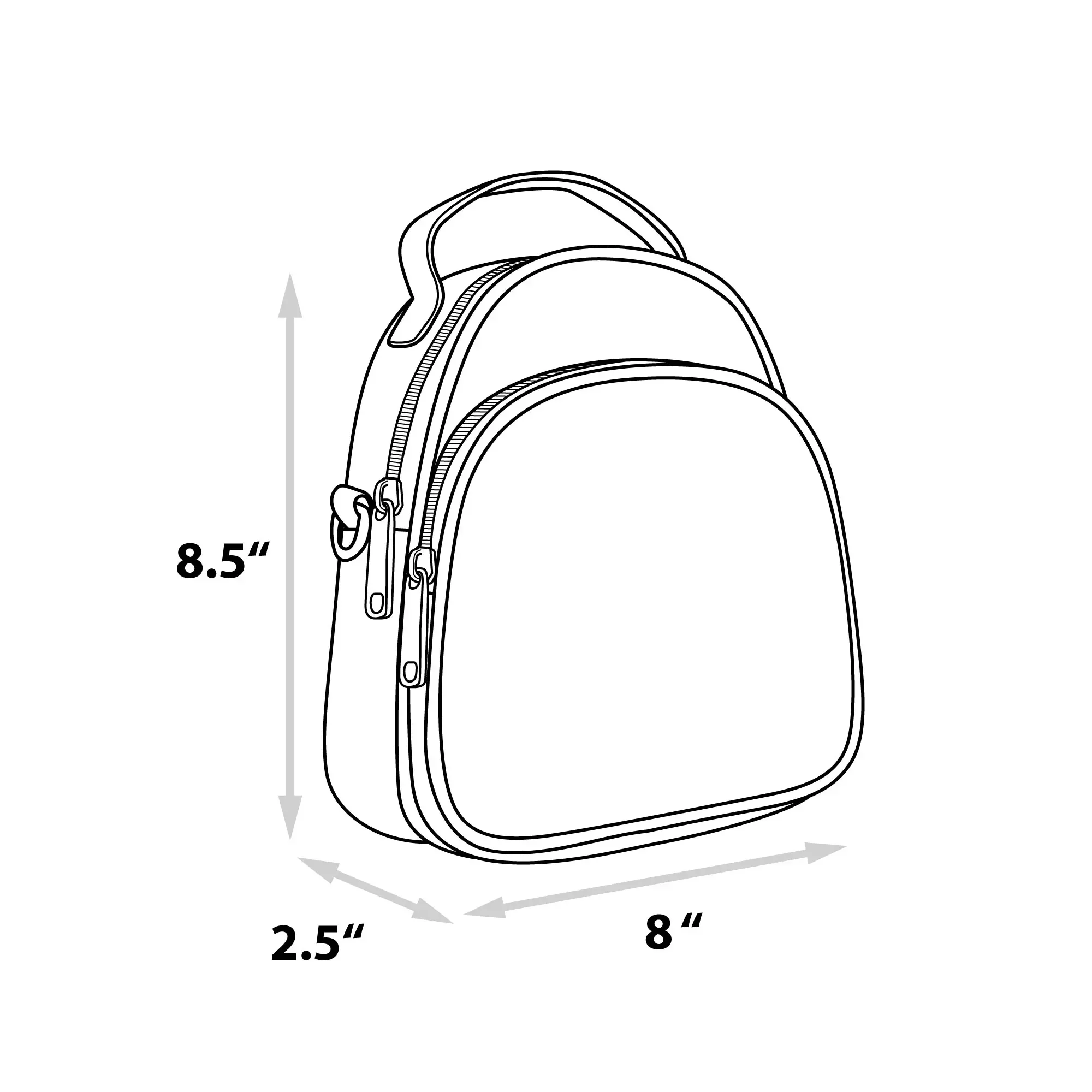 Minnie Mouse Close Up Autograph Crossbody Bag With Handles 7 Minnie Mouse Close Up Autograph Crossbody Bag With Handles - Image 5