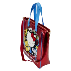 LOUNGEFLY Hello Kitty 50th Anniversary Metallic Tote Bag With Coin Bag -Animation Bag Store hVdgH46e71lGmMwek5WHwkHHQsXakiQ4m8FrgxEy