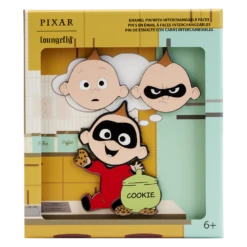 LOUNGEFLY The Incredibles Jack Jack Mixed Emotions Pin Set