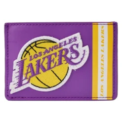 LOUNGEFLY NBA Los Angeles Lakers Patch Icons Card Holder