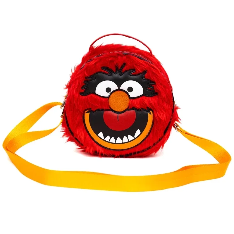 The Muppets Animal Face Faux Fur Round Crossbody Bag 5 The Muppets Animal Face Faux Fur Round Crossbody Bag - Image 3