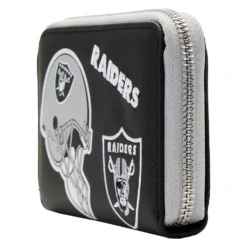 LOUNGEFLY NFL Las Vegas Raiders Patches Zip Around Wallet 8 LOUNGEFLY NFL Las Vegas Raiders Patches Zip Around Wallet -Animation Bag Store iaiQPiBEtpDeRY1oOlwGfbFZexko3XPh8P0LheY7