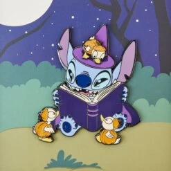 LOUNGEFLY Stitch Spooky Stories Halloween 3" Collector Box Sliding Pin -Animation Bag Store ivSjWq4zrfSAWizEQTtWYeh6yISDvPZtgndOvoZ3