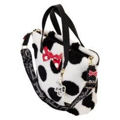 LOUNGEFLY Minnie Mouse Rocks The Dots Classic Sherpa Tote Bag -Animation Bag Store j49riSwbS84OuoA4N6B2BCqHyFN84VLOO3U4ZcpP