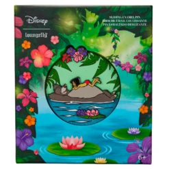 Loungefly Jungle Book Baloo Belly 3" Collector Box Pin